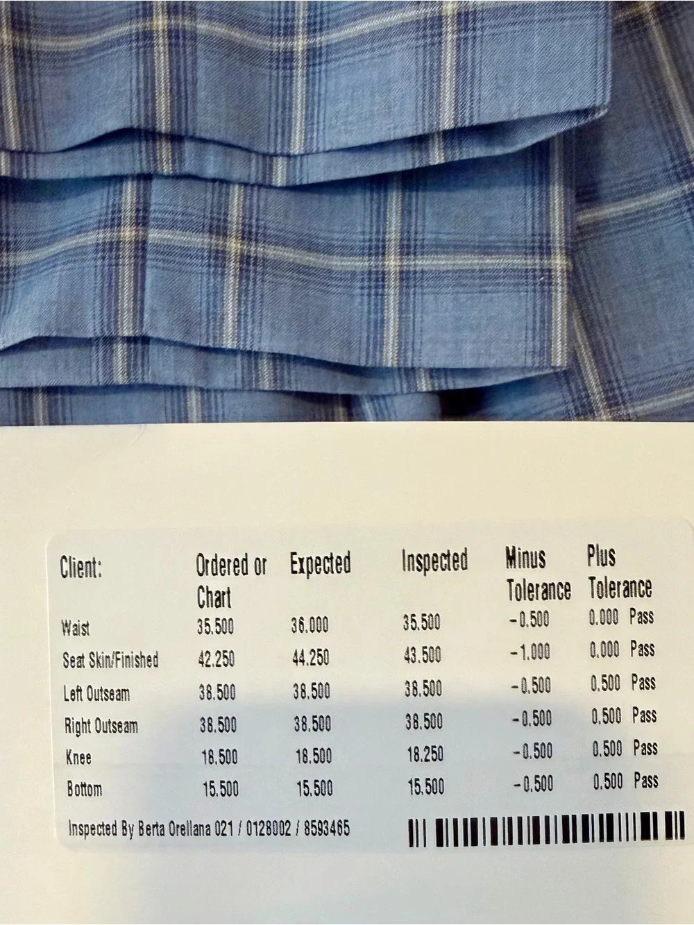 Tom James Holland & Sherry Super 100’s Blue Windowpane Sport Coat 36R
